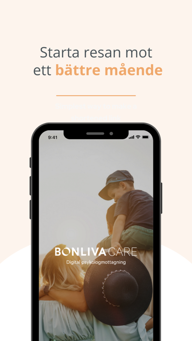 Screenshot #1 pour Din Psykolog - Bonliva Care