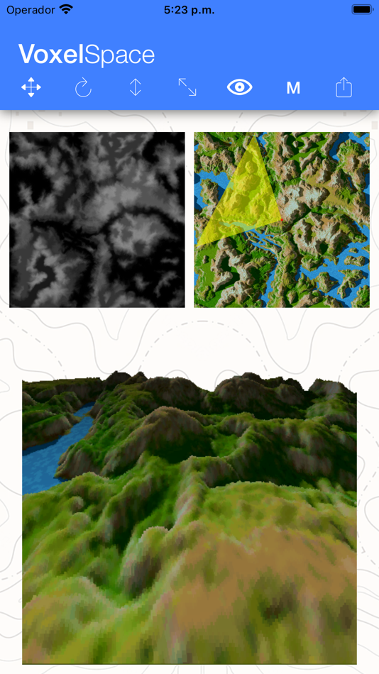 #2. VoxelSpace (iOS) 由: Ivan Cerra de Castro