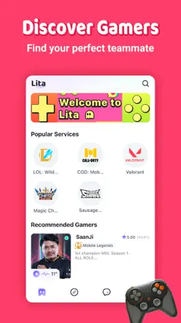 Game screenshot Lita - Meet Gamer Friends mod apk