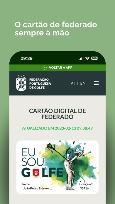 Golfe Portugal Screenshot