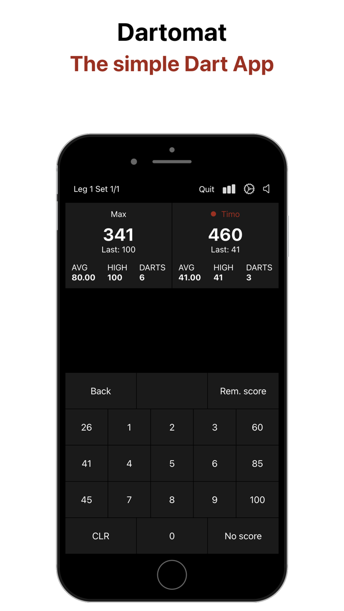 Dartomat - Dart Counter App