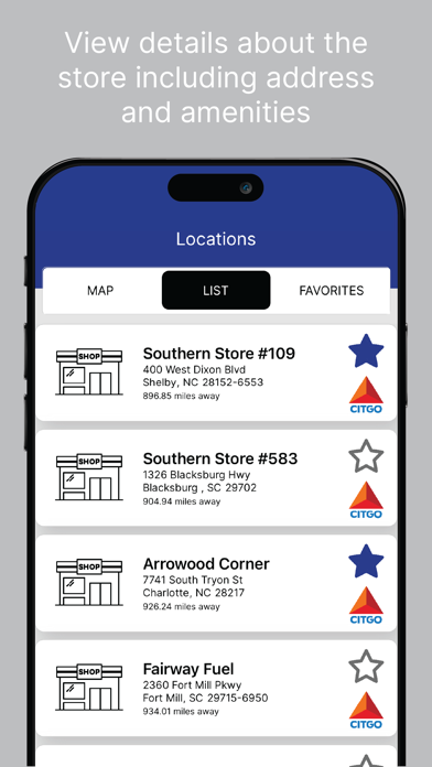 Southern Stores Screenshot