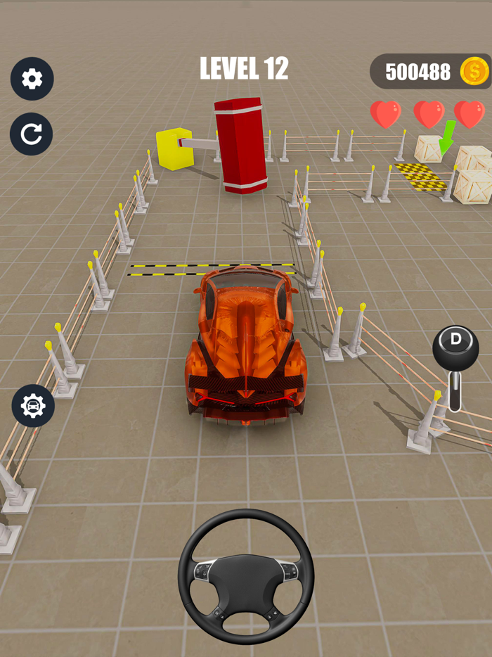 Parking Cars Sports Car Games