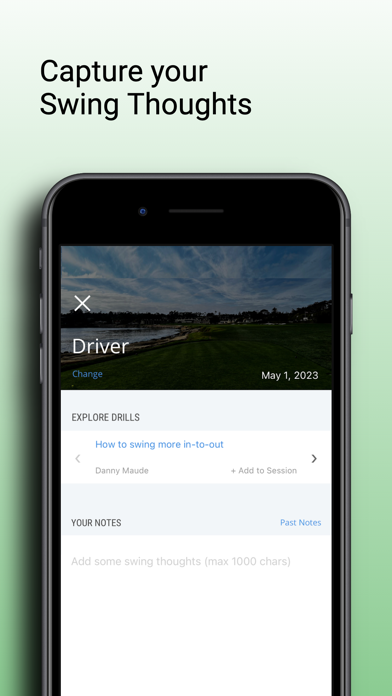Golf Swing Thoughts Screenshot
