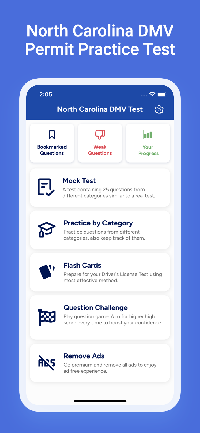 NC DMV Drivers License Test
