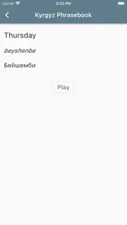 kyrgyz phrasebook iphone screenshot 3