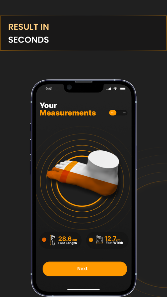 #7. MS ShoeSizer (iOS) 由: Mirrorsize