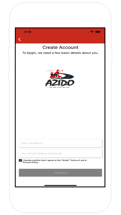 Azido Delivery Screenshot