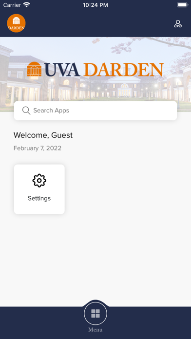 Darden Student Management App Screenshot