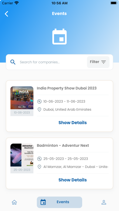 Emirates Buisness Directory Screenshot