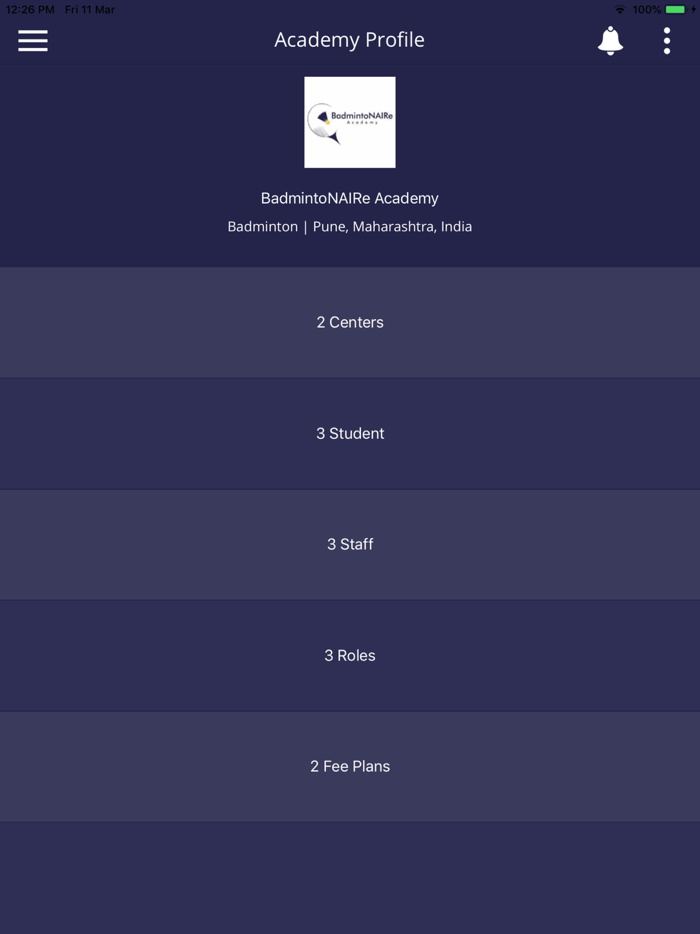 BadmintoNAIRe Academy