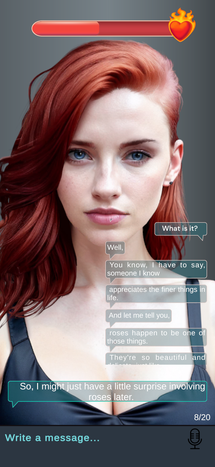 AI Friend Bot Chat with Girl