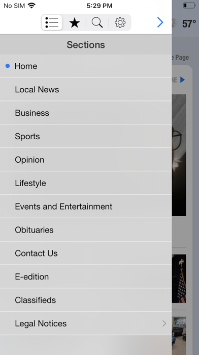 Moscow-Pullman Daily News Screenshot