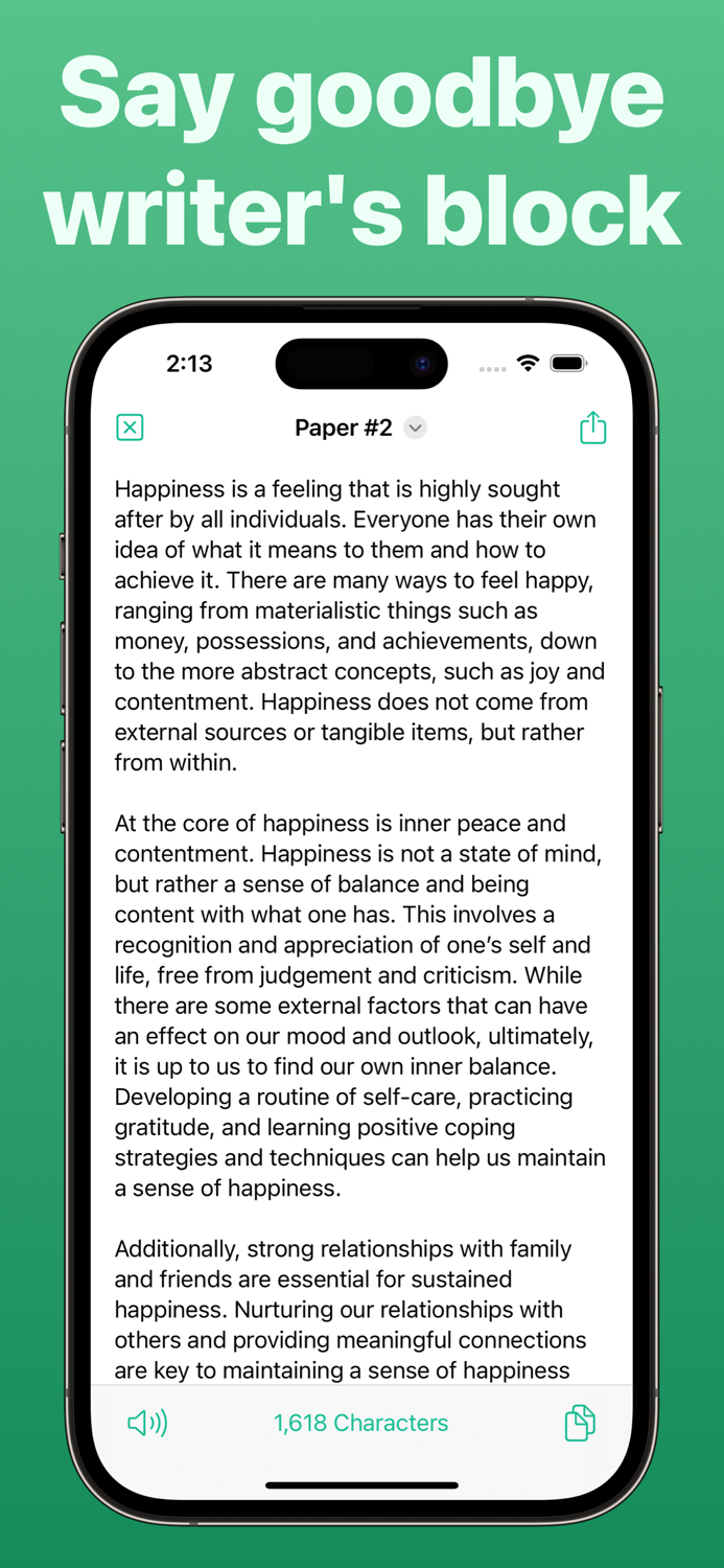 AI Essay Writer - PaperMate