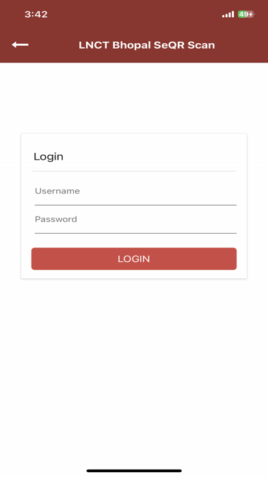 LNCT Bhopal SeQR Scan Screenshot 1 - AppWisp.com
