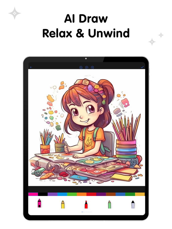 My AI Coloring Book Games App