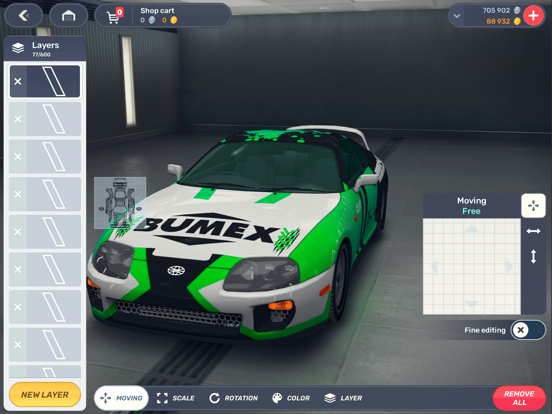 Screenshot #6 pour Drag Racing 3D: Streets 2