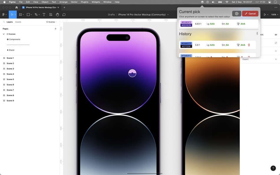 #3. Contraster (macOS) 由: George Gillams