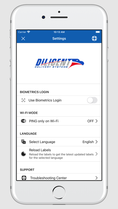 Diligent Freight Screenshot