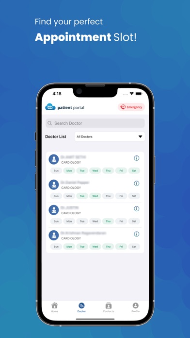 KMCH Patient Portal Screenshot
