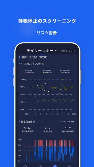 スネイルスリープ：睡眠といびきのモニタリング、寝言を記録のおすすめ画像5