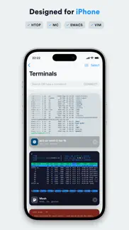 termius: terminal & ssh client iphone screenshot 2