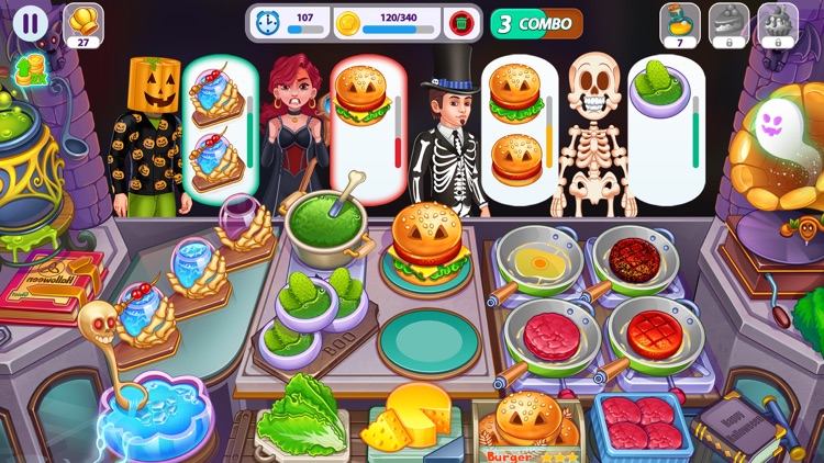 Halloween Fever : Cooking Game