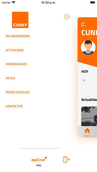Screenshot #3 pour CUNEF app