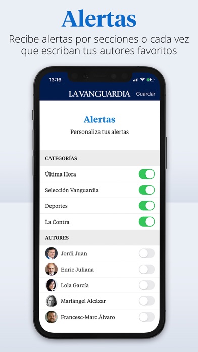 La Vanguardia Screenshot
