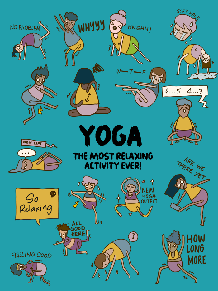Yoga Yogi Moji