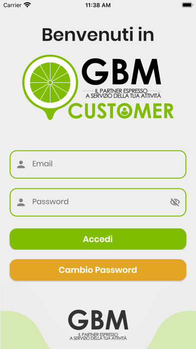 Green Bike Customer Screenshot