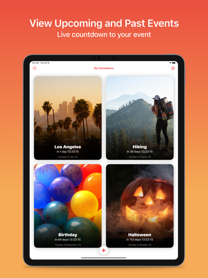 Countdown - Upcoming Events