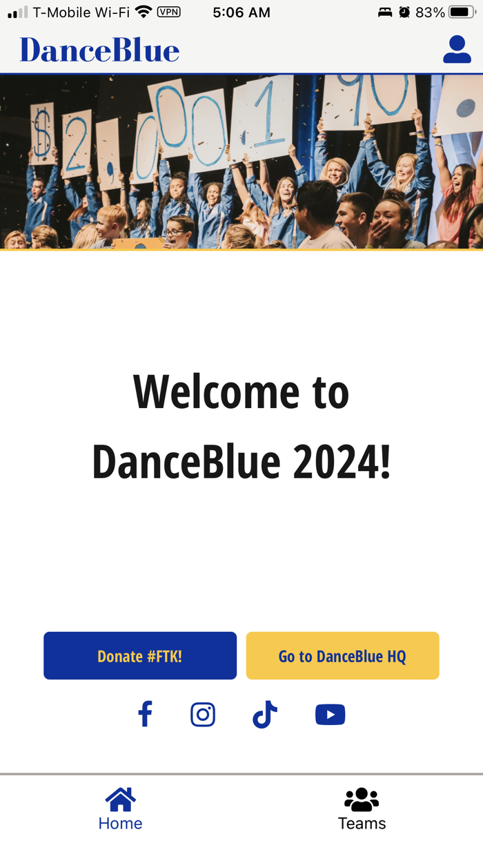 DanceBlue Mobile
