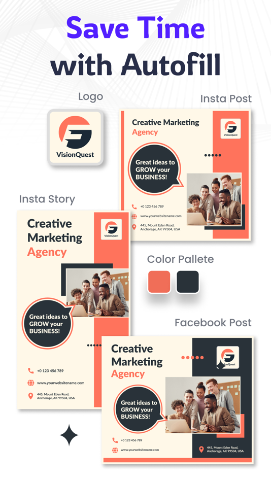 #9. Graphic Design & Flyer Maker (iOS) 由: jinal alagiya