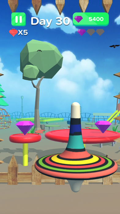 SpinTop – Physics Spinning Top Screenshot