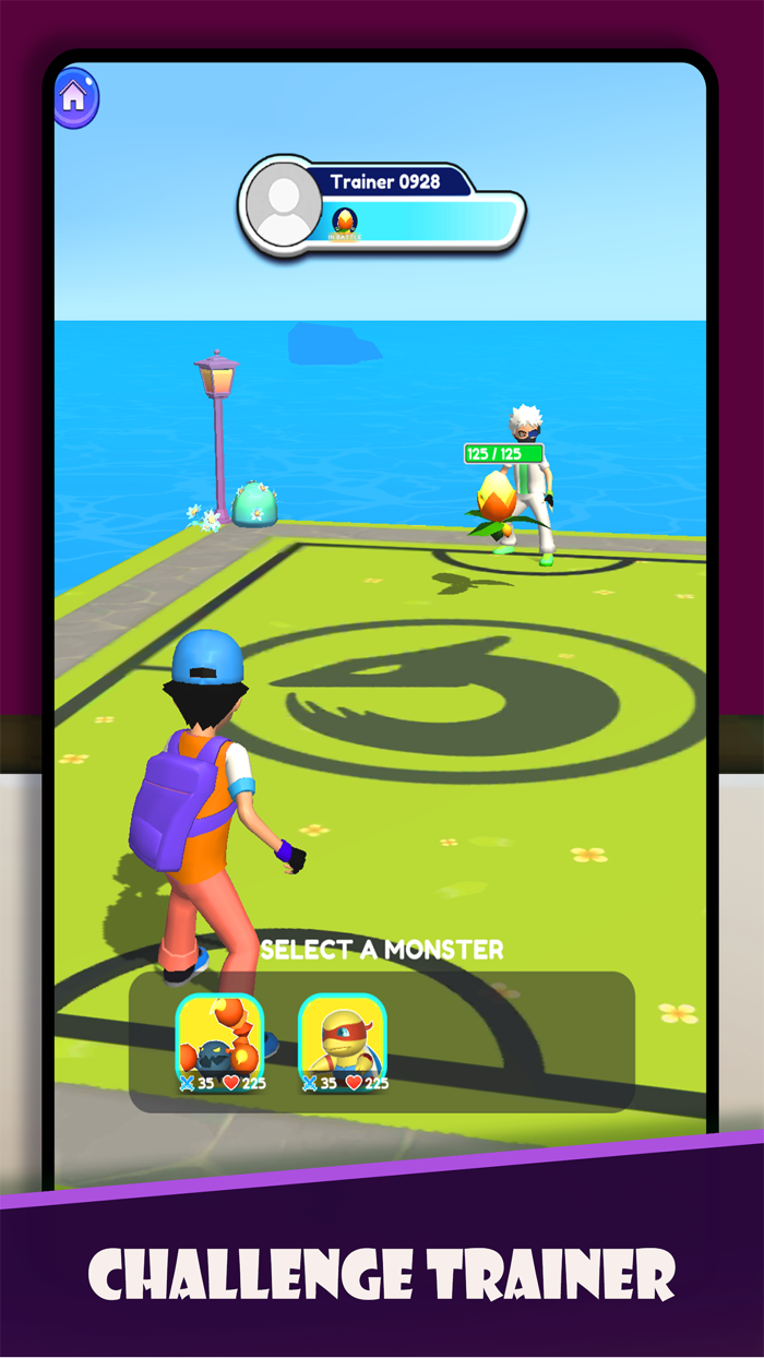 Monster Trainer Runner 3D