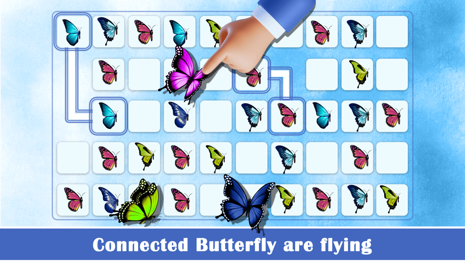 #4. Butterfly connect game (iOS) 来自: Neon Infotech FZ-LLC