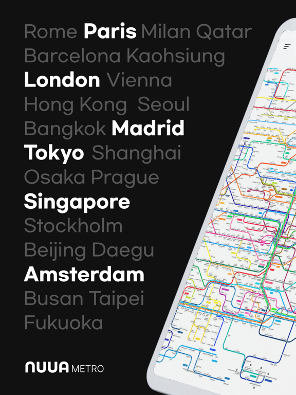Screenshot #4 pour NUUA METRO- Offline Subway Map