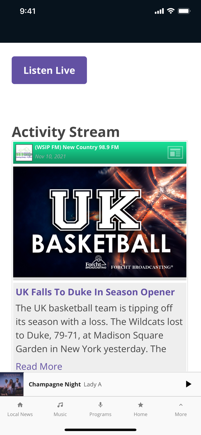 WSIP FM New Country 98.9