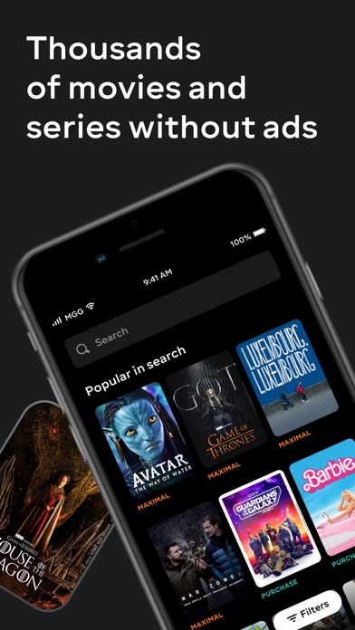 MEGOGO: TV, Movies, Audiobooks Screenshot