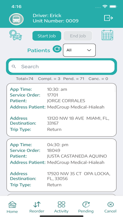 sacsmobile Screenshot