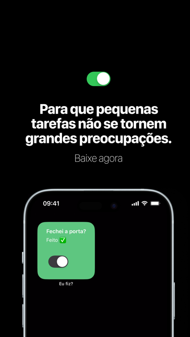 Eu fiz? Screenshot
