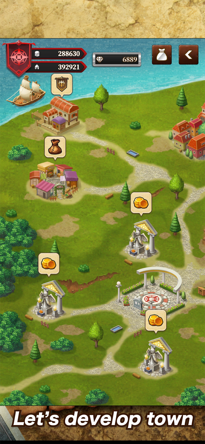 Three Braves Puzzle and Quest