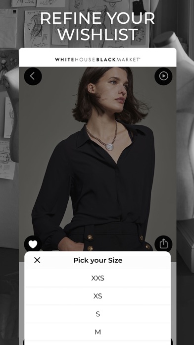 WHBM White House Black Market Screenshot
