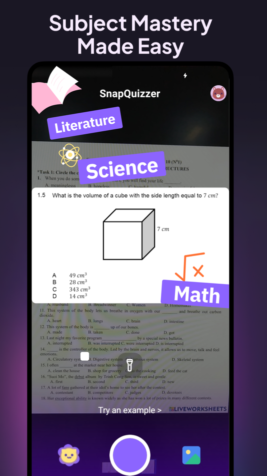 #3. SnapQuizzer - AI Snap & Answer (iOS) Podle: ShannonAI Technology HK Limited