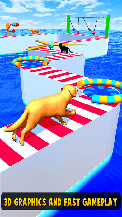 Epic Dog Fun Run Race 3D Screenshot