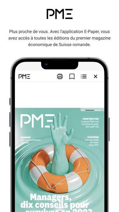 PME E-Paper Screenshot