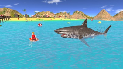 怒っているサメ シミュレーター ゲーム 3 dのおすすめ画像1