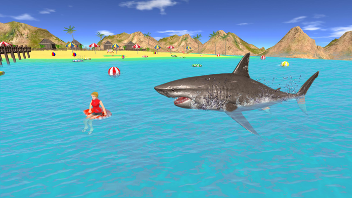 Angry Shark Simulator Games 3d