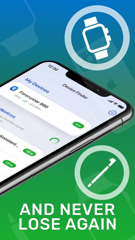 #2. Bluetooth Lost Device Finder (iOS) 由: Mariano Tesler